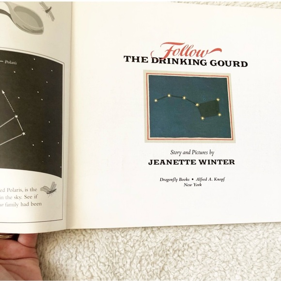 Follow the Drinking Gourd Book by Jeanette Winter - Picture 5 of 9